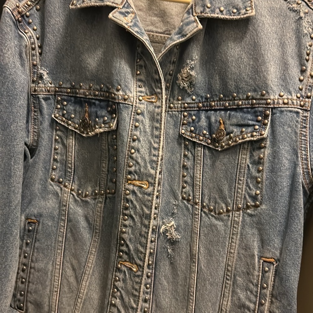 Free People denim jacket